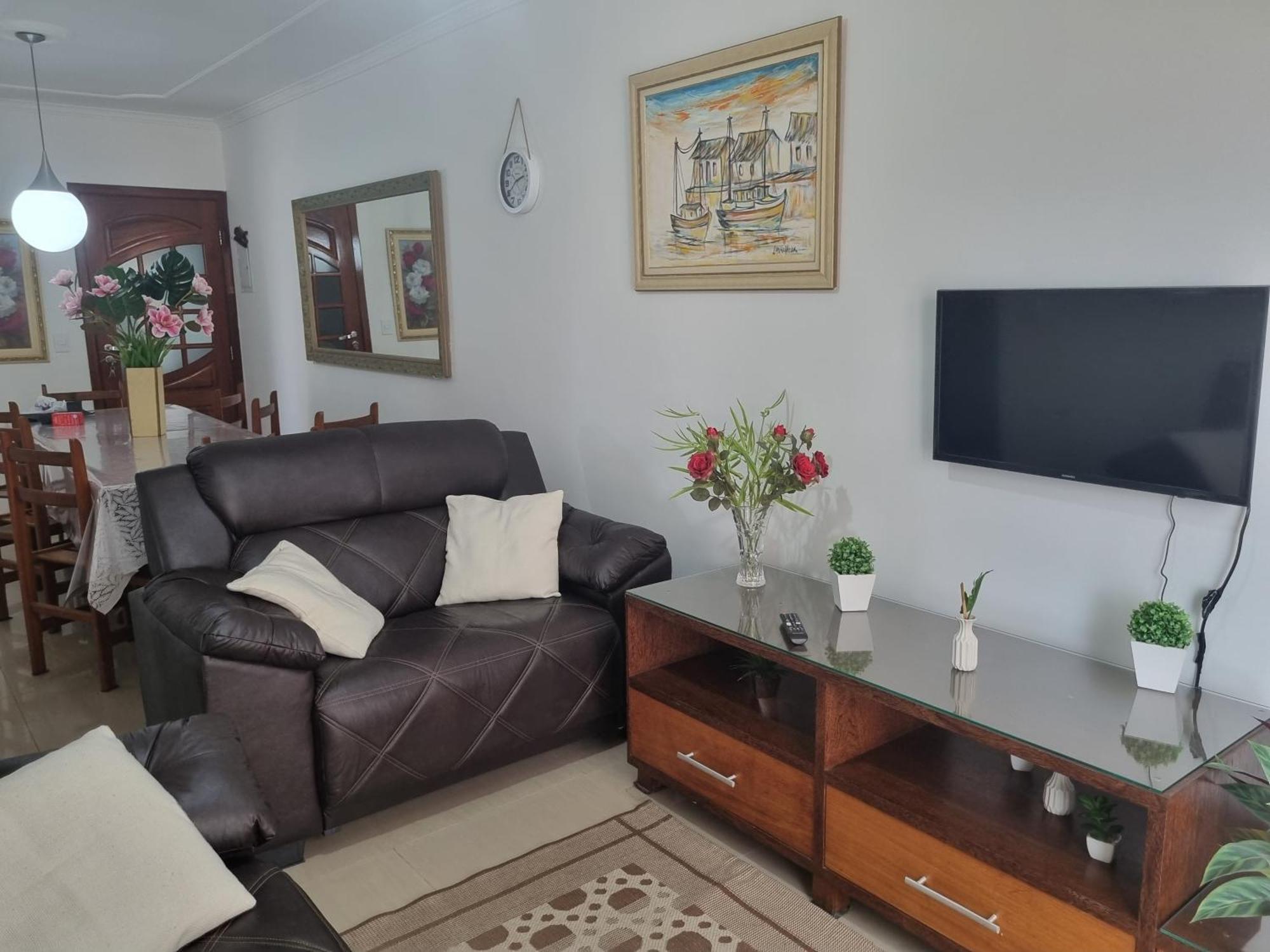 Apartamento Linda Cobertura De 3 Quartos Na Grande Em Ubatuba
